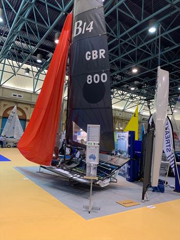 B14 at the 2020 RYA Dinghy Show